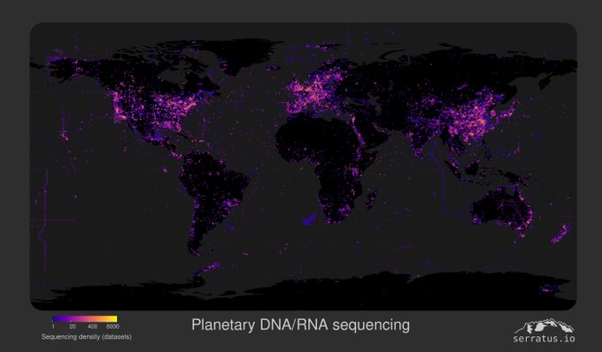 The Sequence Read Archive stores raw sequencing data and alignment information to enhance reproducibility and facilitate new discoveries through data analysis.